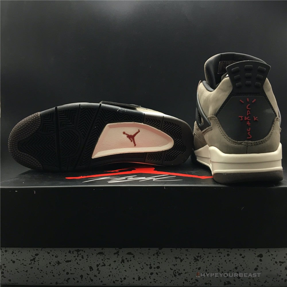 Travis Scott X Air Jordan 4 Dark Mocha