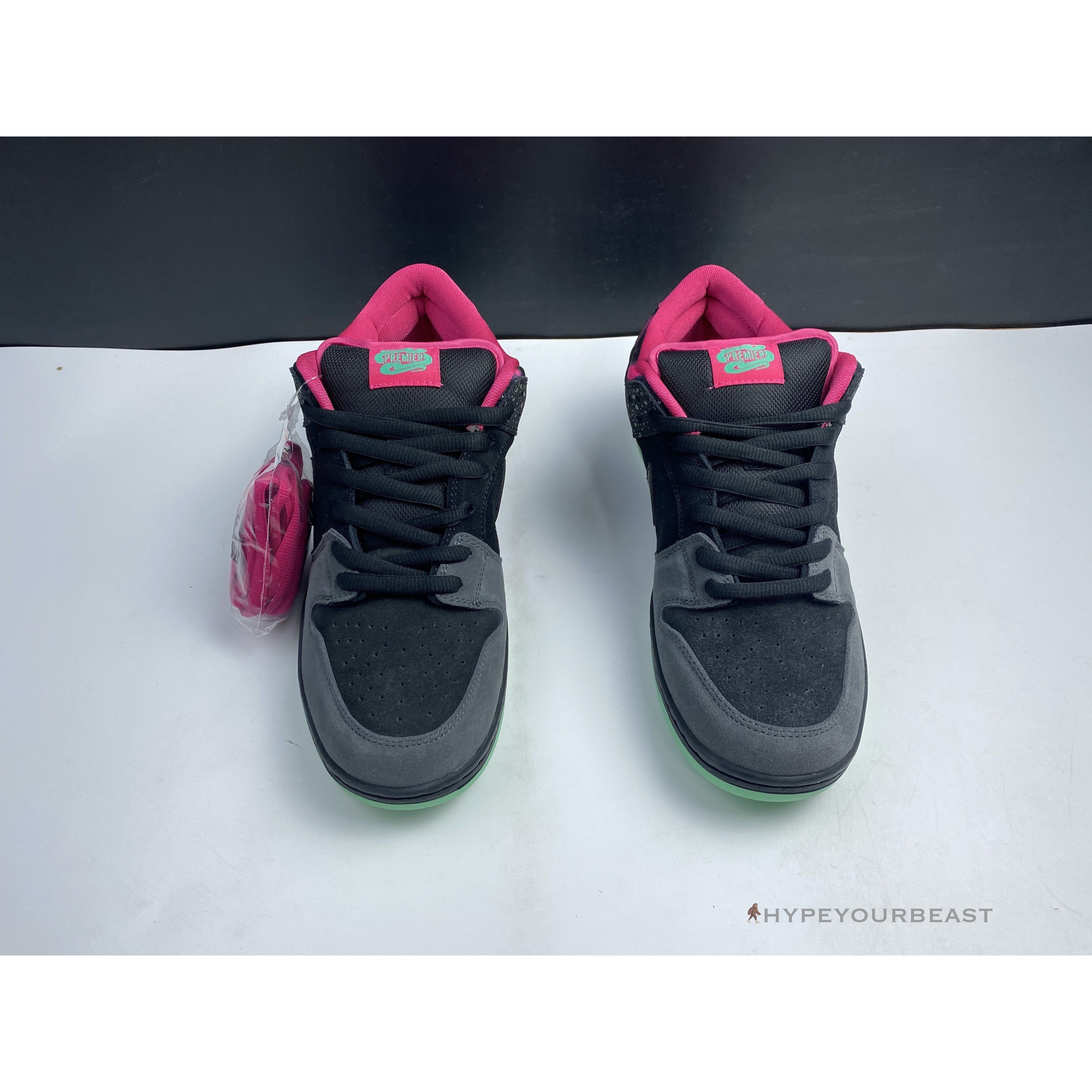 Nike SB Dunk Low Premium Anthracite/Black-Pink Force Crystal Mint