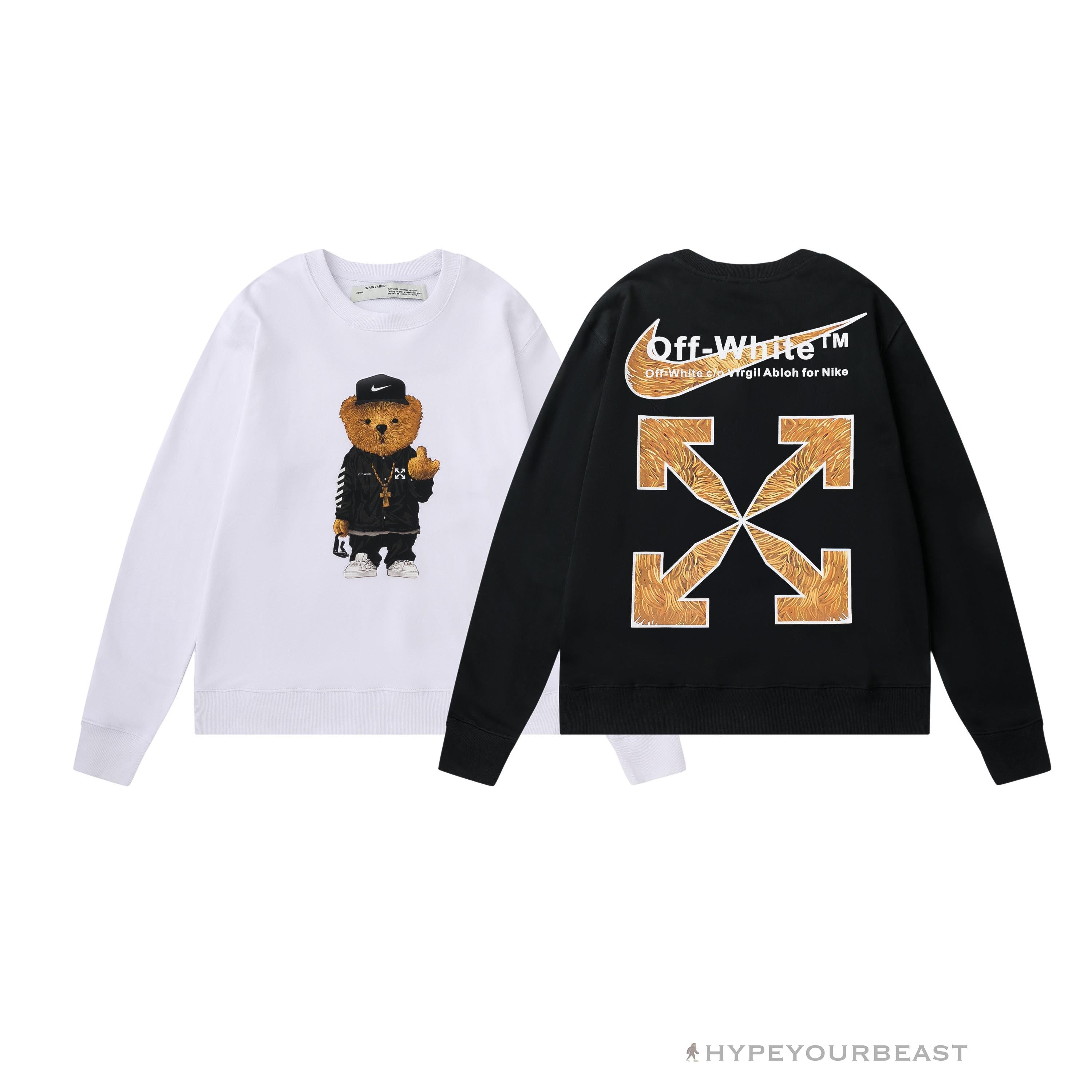 Off-White X Nike Shirt Teddy Black