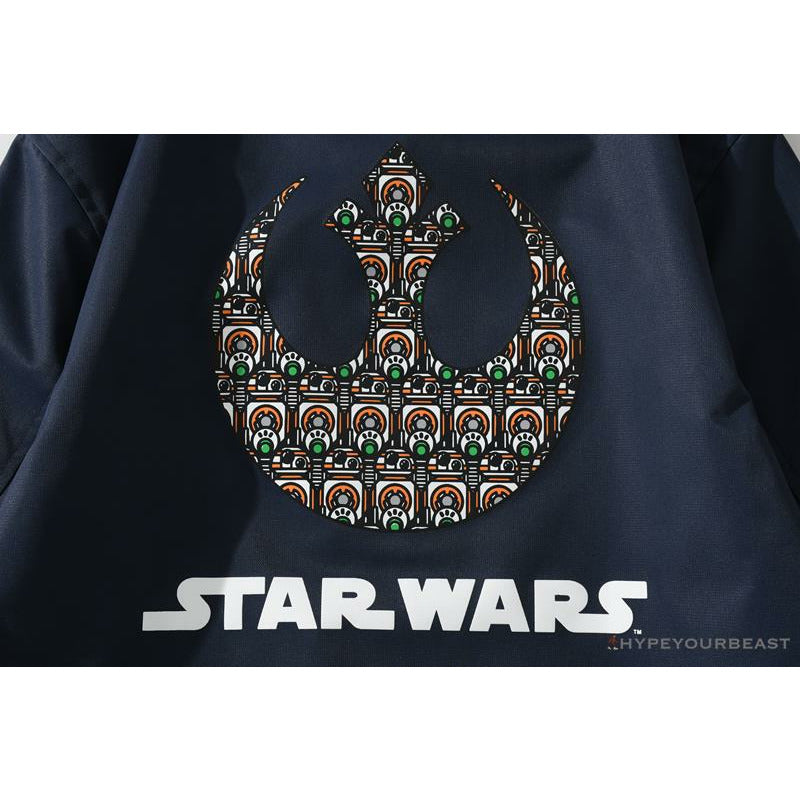 BAPE x Star Wars Collaboration Windbreaker Jacket 'BLUE'