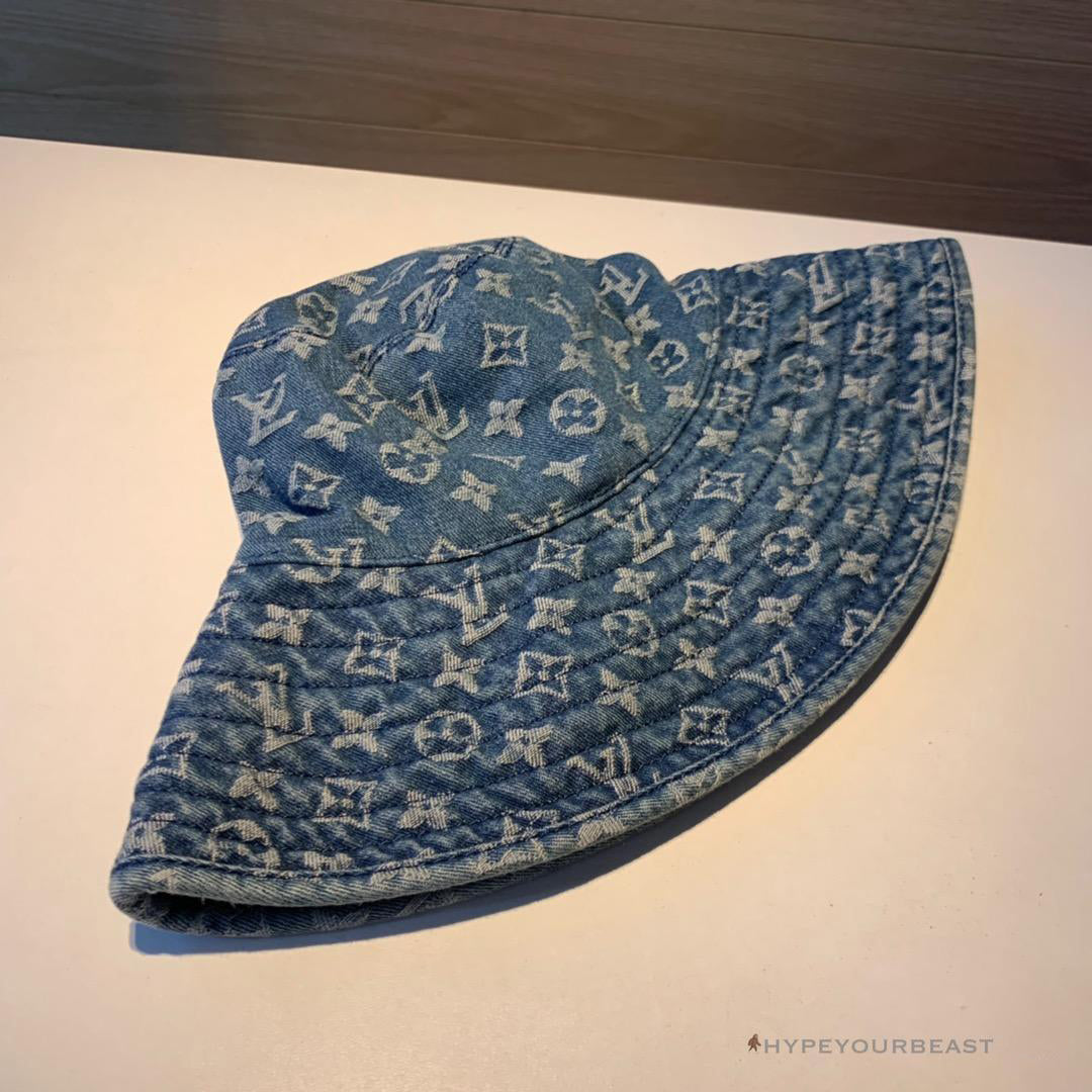 LV Bucket Hat Blue
