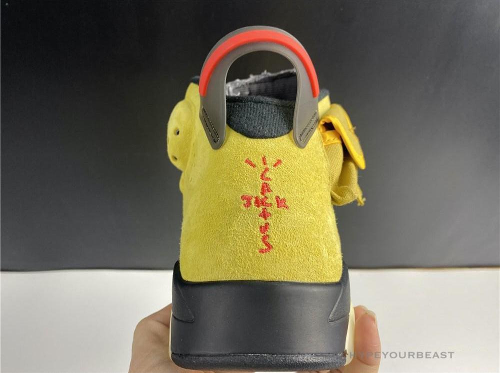 Air Jordan 6 Retro Travis Scott Yellow