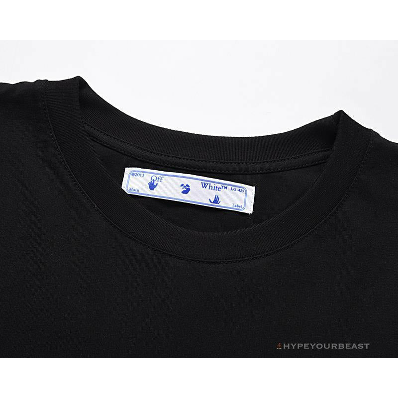 OFF-WHITE Year of the Ox Doraemon Arrow Tee Shirt 'BLACK'