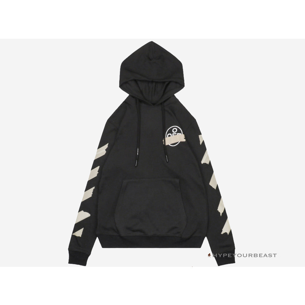 Off White Hoodie Black
