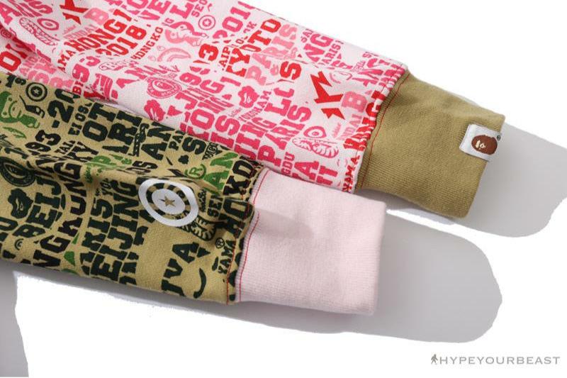 BAPE 25th Anniversary Double-Cap Camouflage Hoodie