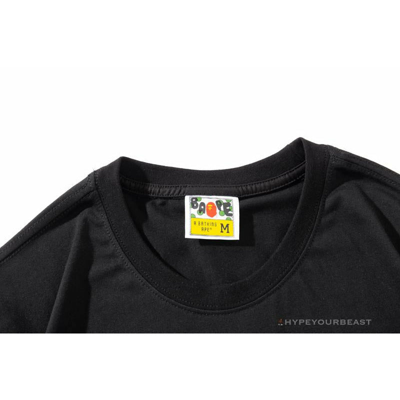 BAPE Street Graffiti Tee Shirt 'BLACK'