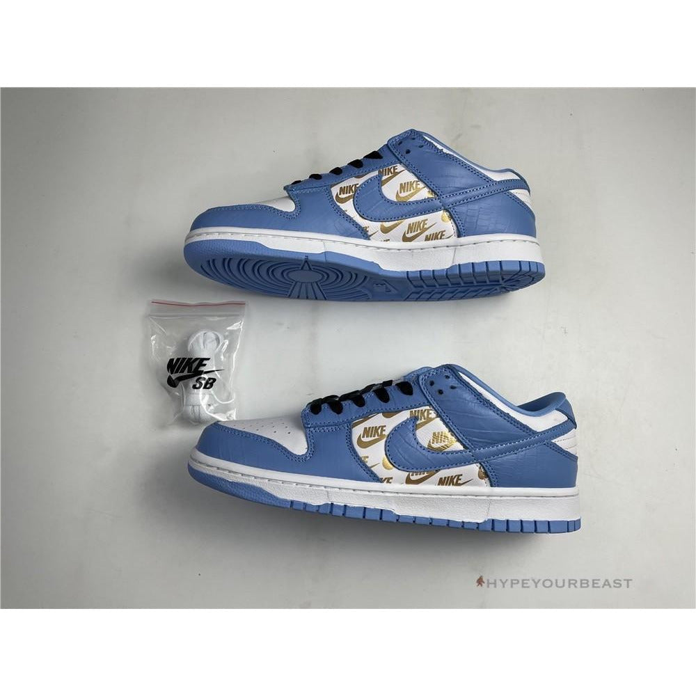 Nike SB Dunk Low Gold Blue