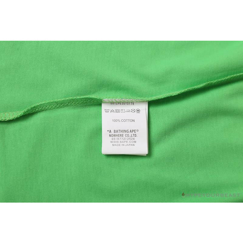 BAPE Baby Milo Watermelon Little Monkey Tee Shirt 'GREEN'