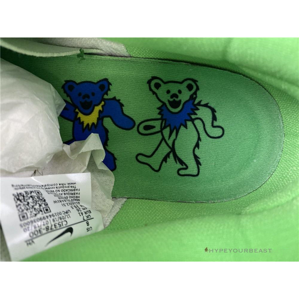 Nike SB Dunk Low X Grateful Dead Green Bear