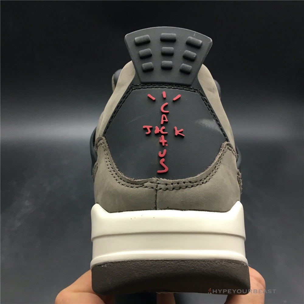 Travis Scott X Air Jordan 4 Dark Mocha