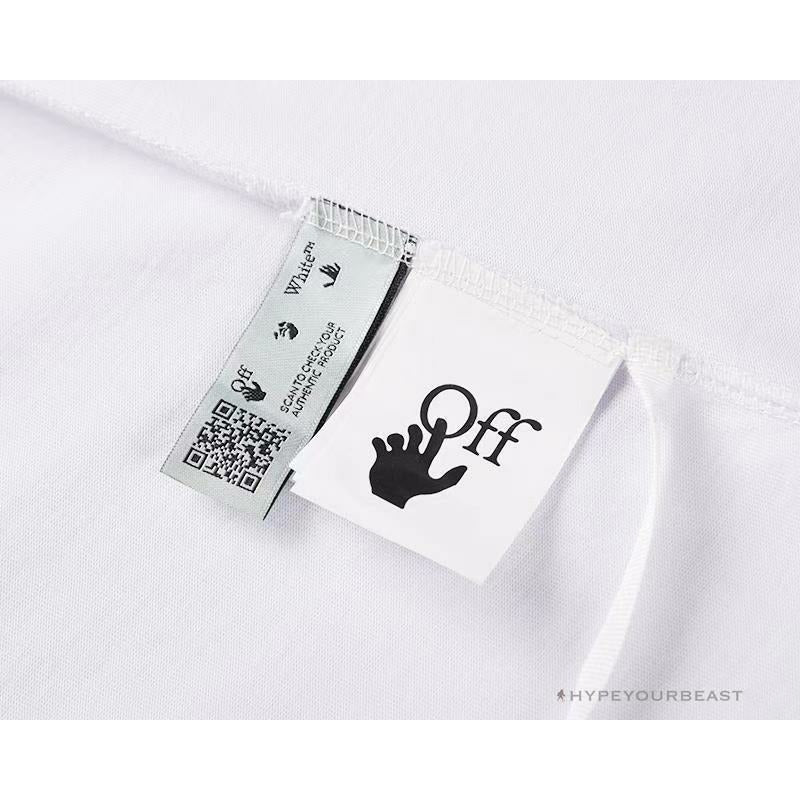 OFF-WHITE Hand Shake Tee Shirt 'WHITE'