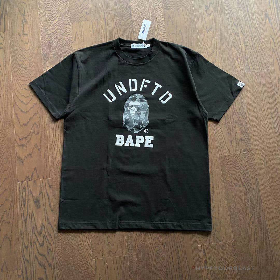 UNDFTD X Bape Tee Shirt Black