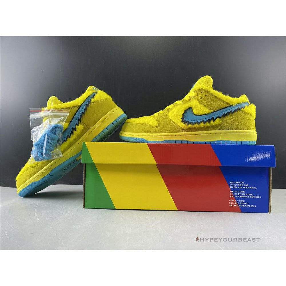 Nike SB Dunk Low X Grateful Dead Yellow Bear