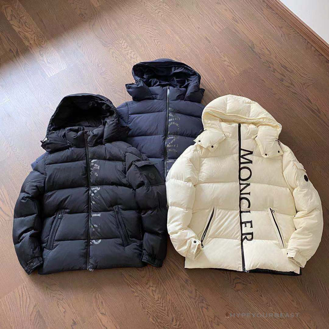 Moncler Puffer Jacket Blue