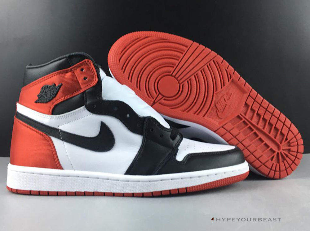 Air Jordan 1 Retro High WMNS 'Satin Black Toe'