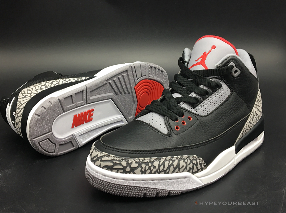Air Jordan 3 Retro High OG 'Black Cement'