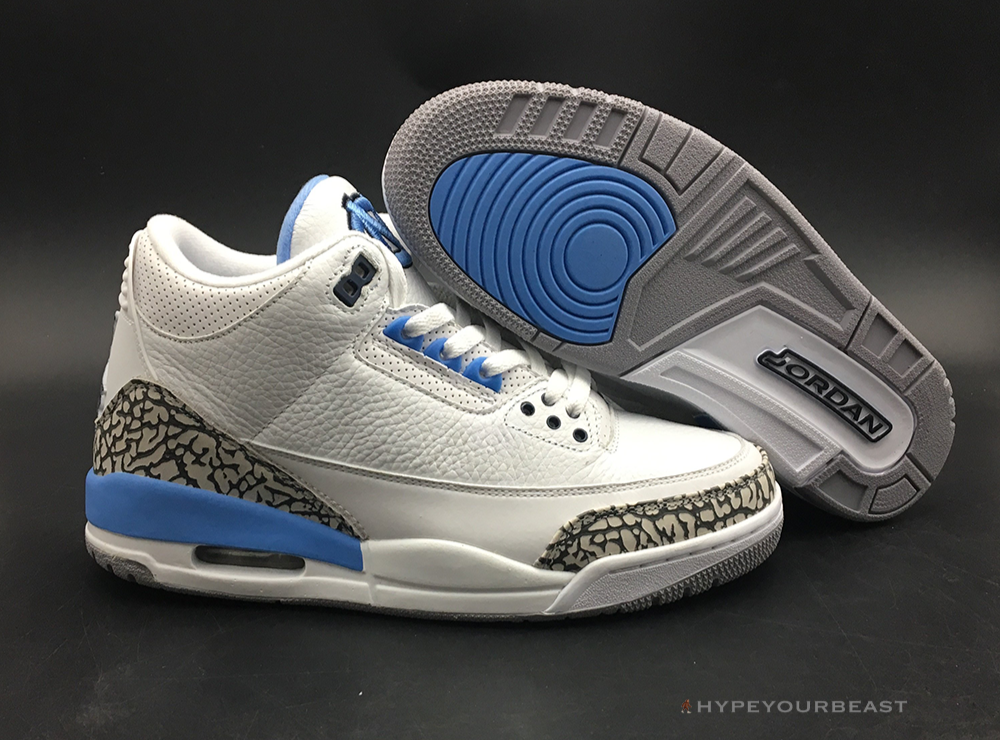Air Jordan 3 Retro UNC (2020)
