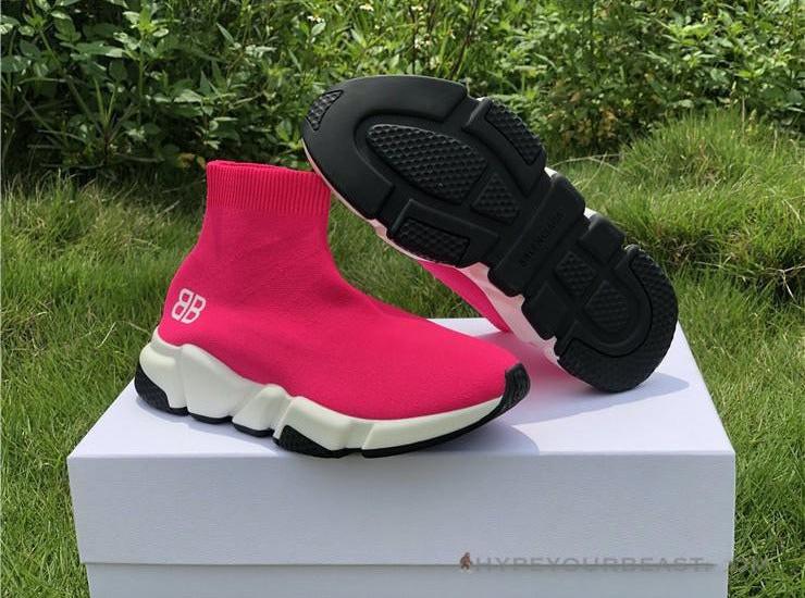 BCG Sock Sneakers Pink