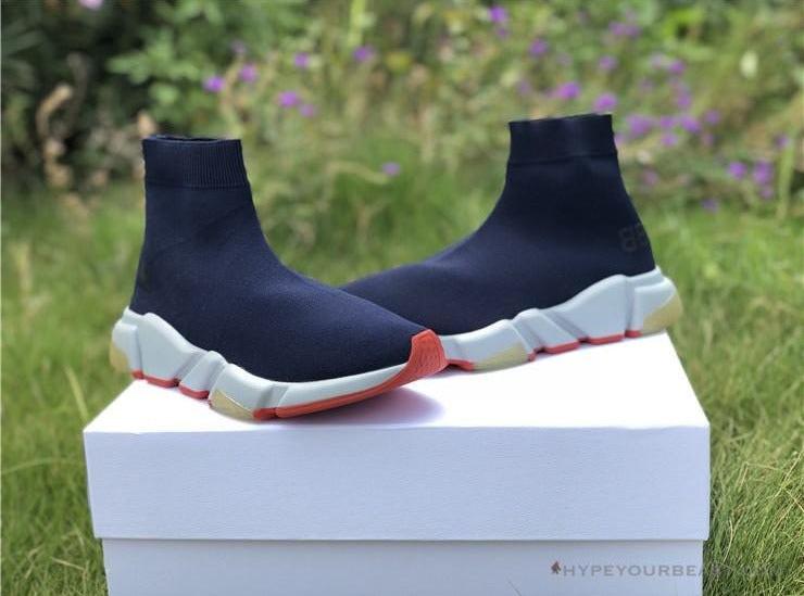 BCG Sock Sneakers Blue Marine