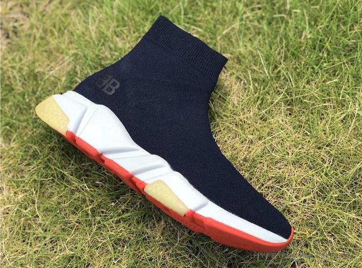 BCG Sock Sneakers Blue Marine