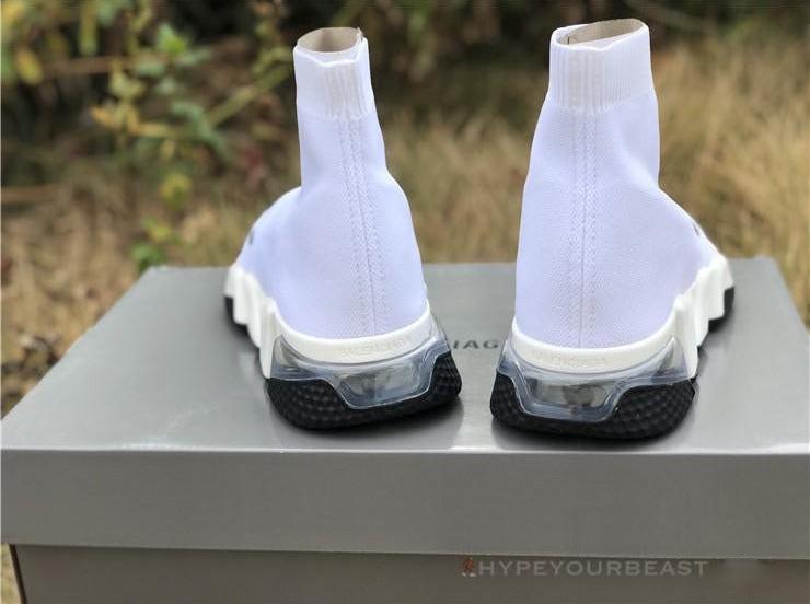 BCG Sock Trainers White / White