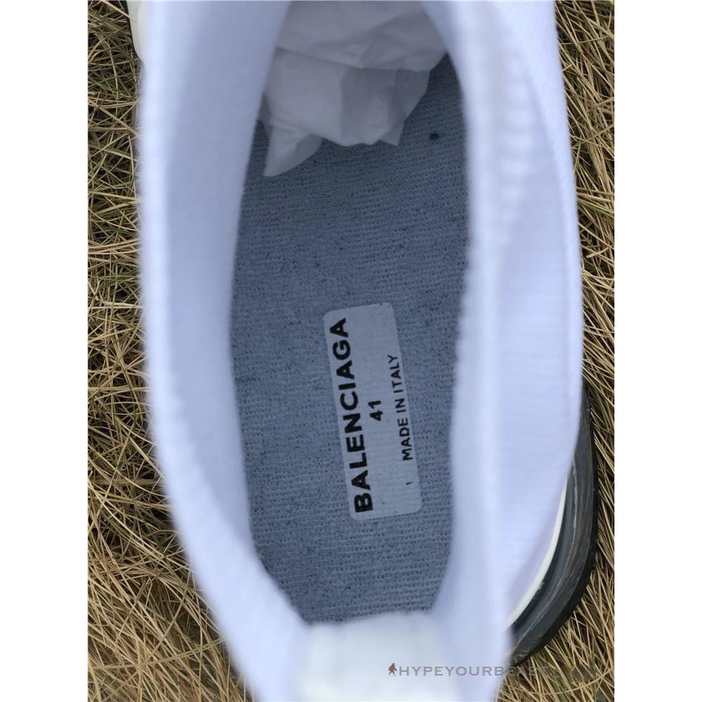 BCG Sock Trainers White / White