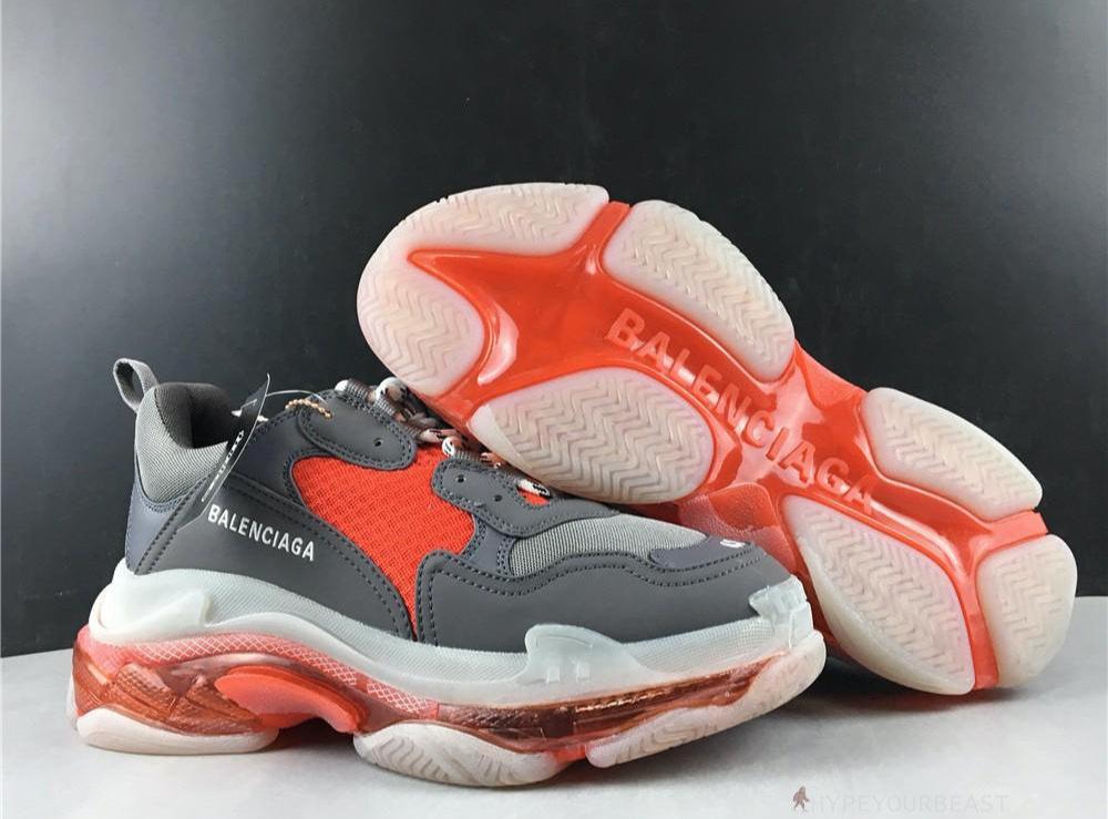 BCG Triple S Grey / Red