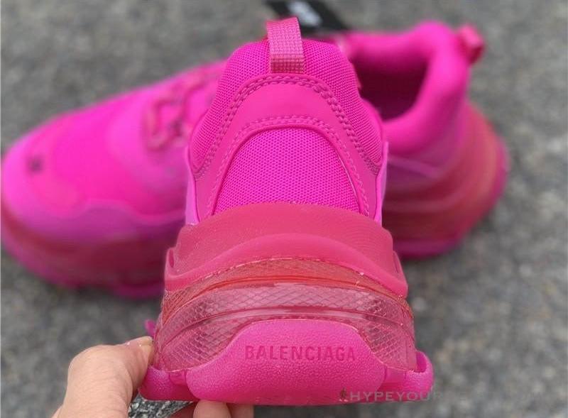 BCG Triple S Sneakers Pink