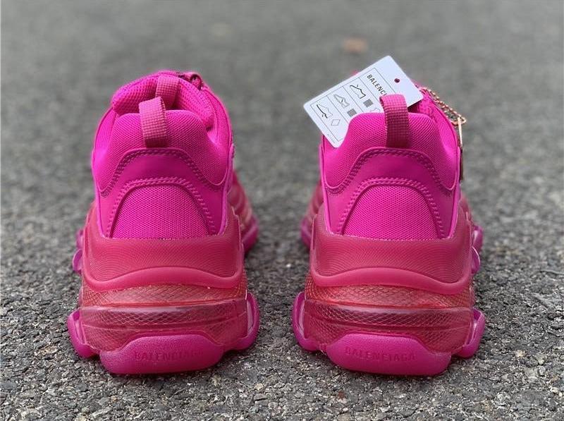 BCG Triple S Sneakers Pink