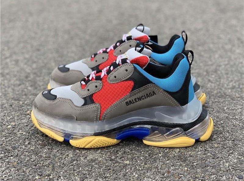 BCG Triple S 'Multi-Color' Blue Red