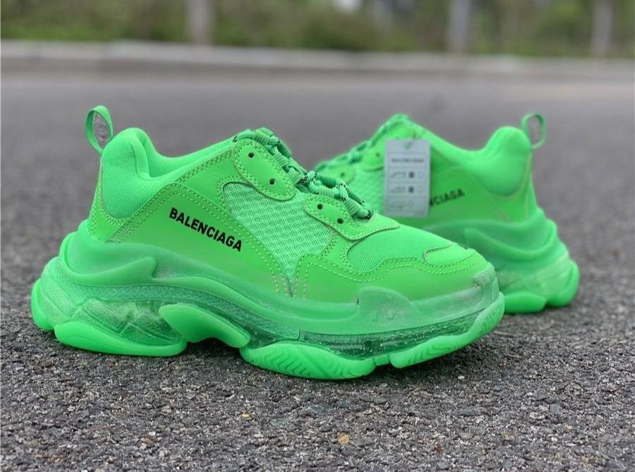 BCG Triple S Neon Green