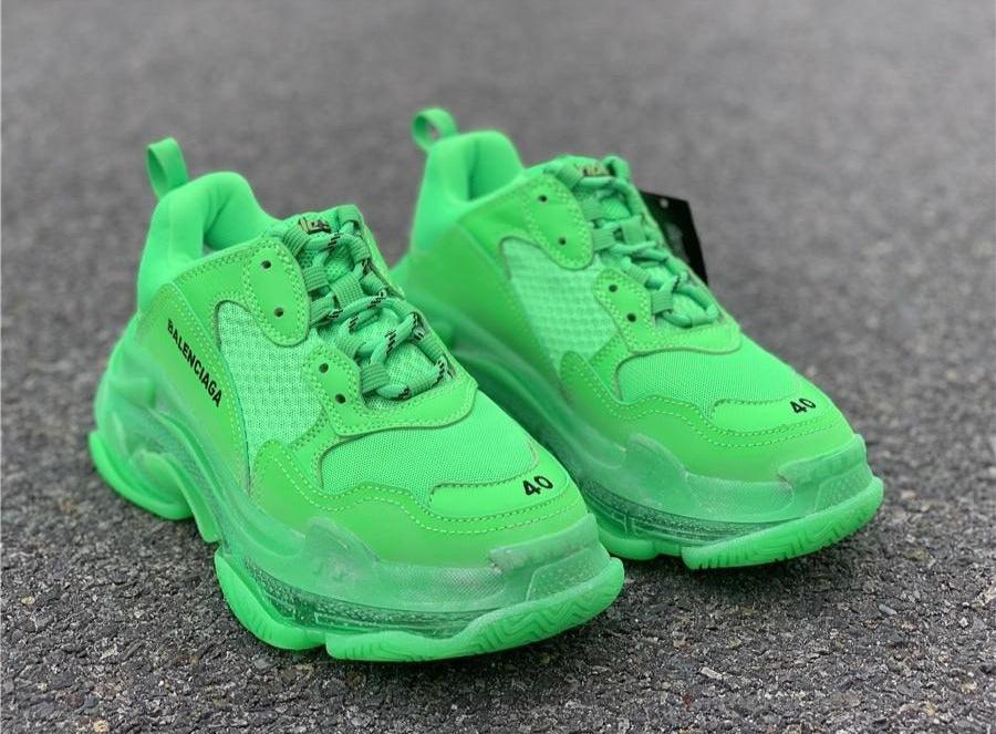 BCG Triple S Neon Green