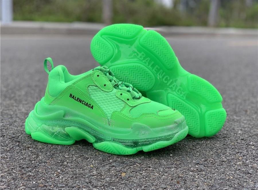 BCG Triple S Neon Green