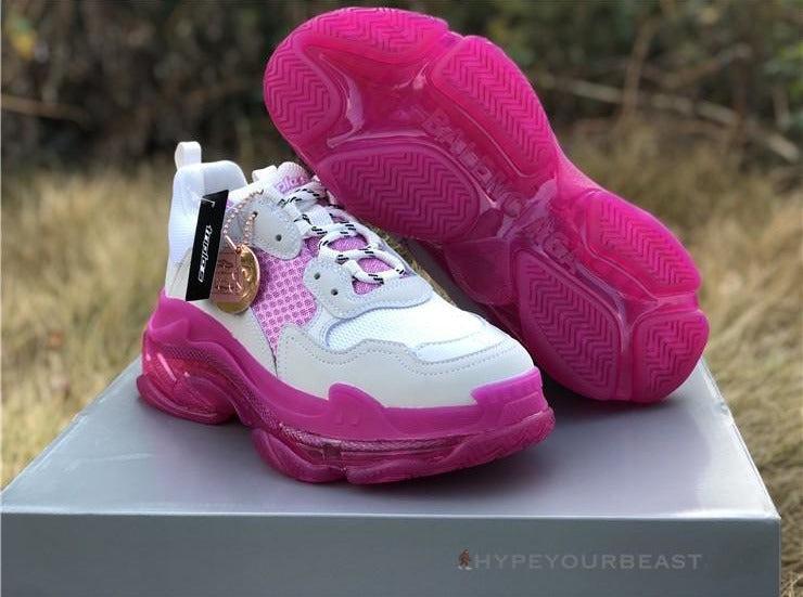 BCG Triple S White / Pink