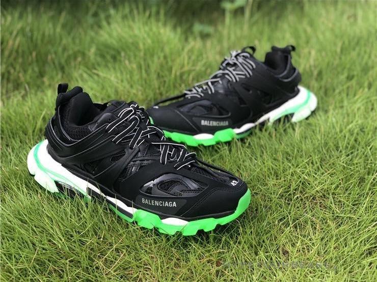 BCG Track Sneakers Black / Green