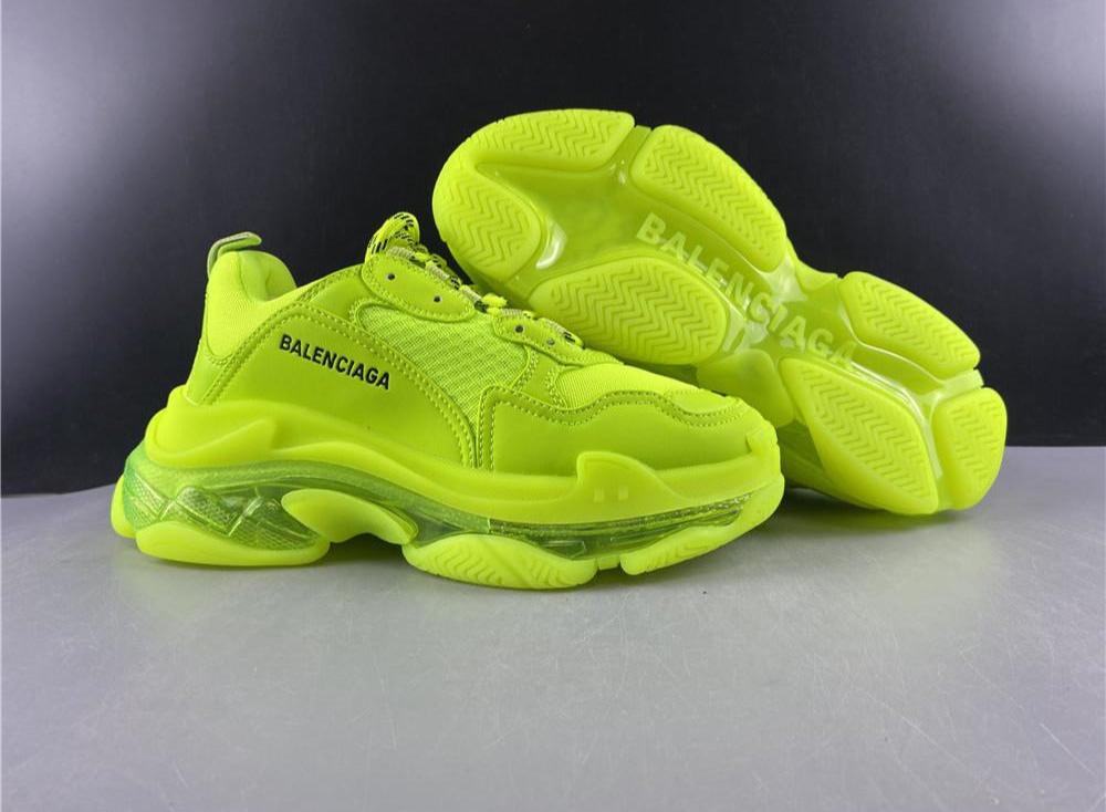 BCG Triple S Neon Yellow