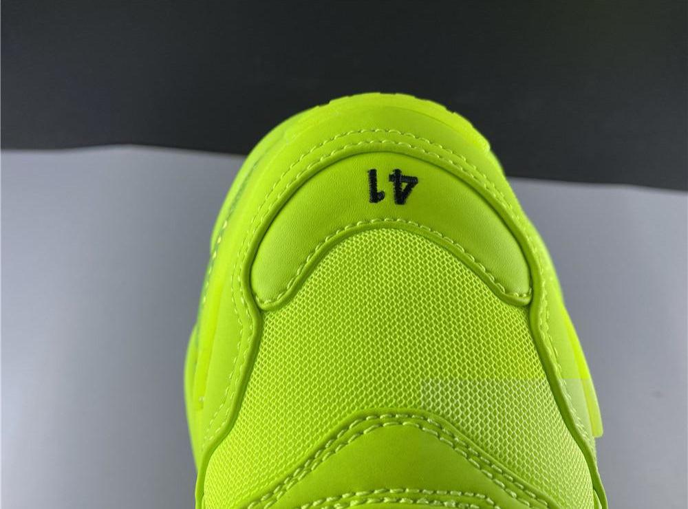 BCG Triple S Neon Yellow