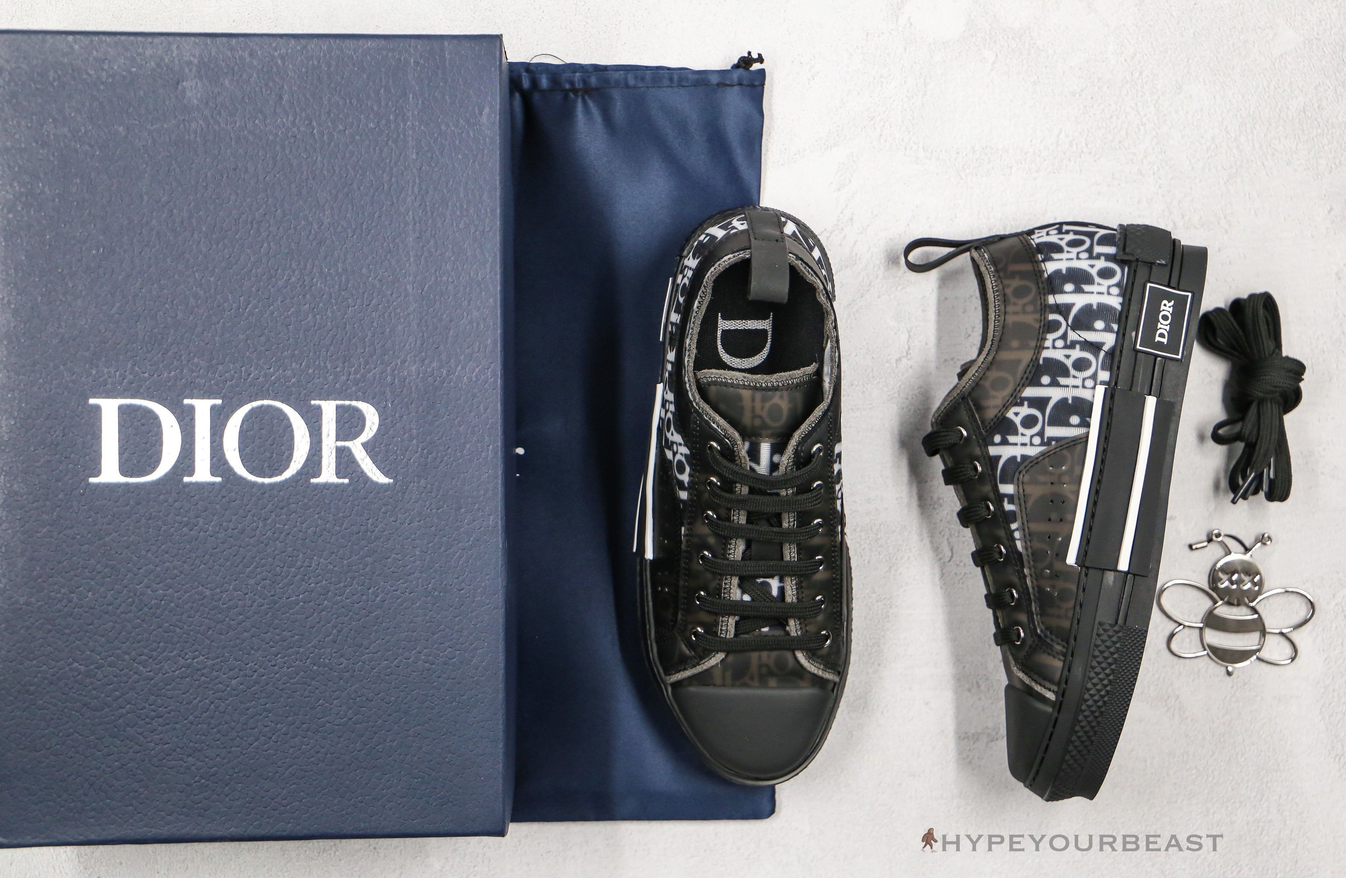 Dior B23 Low Black White