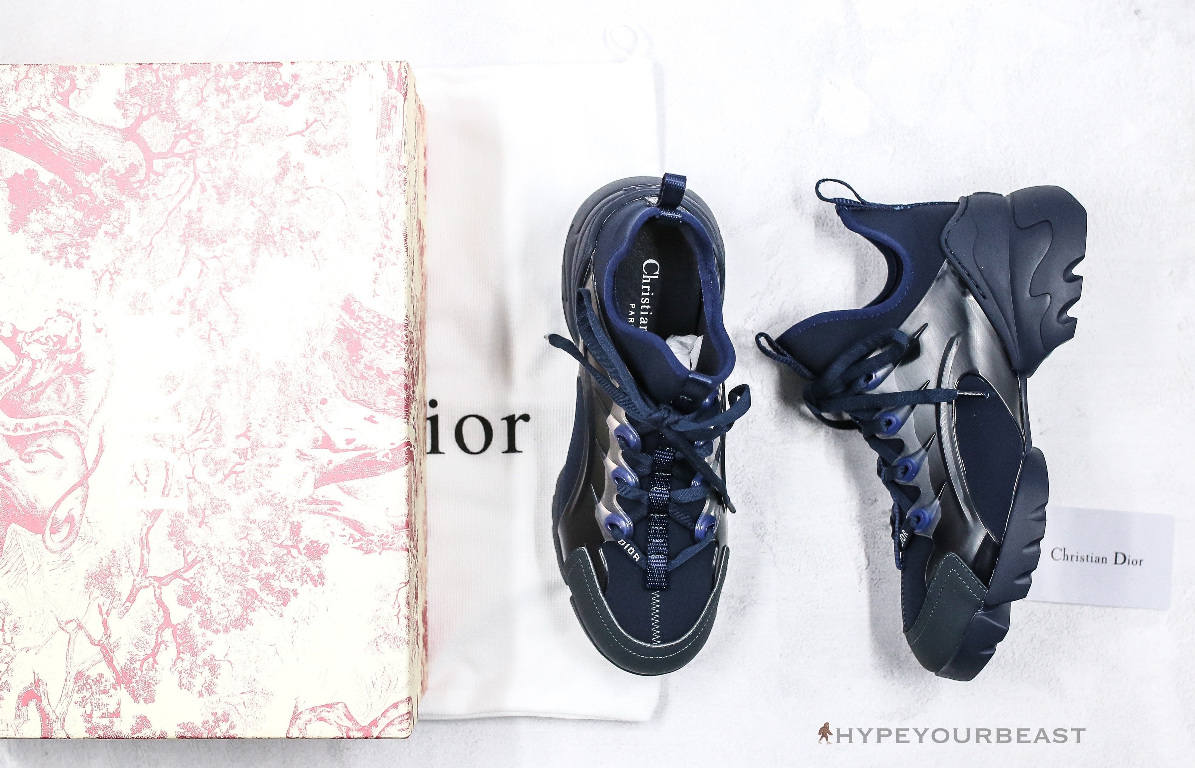 Dior D-Connect Sneakers Blue