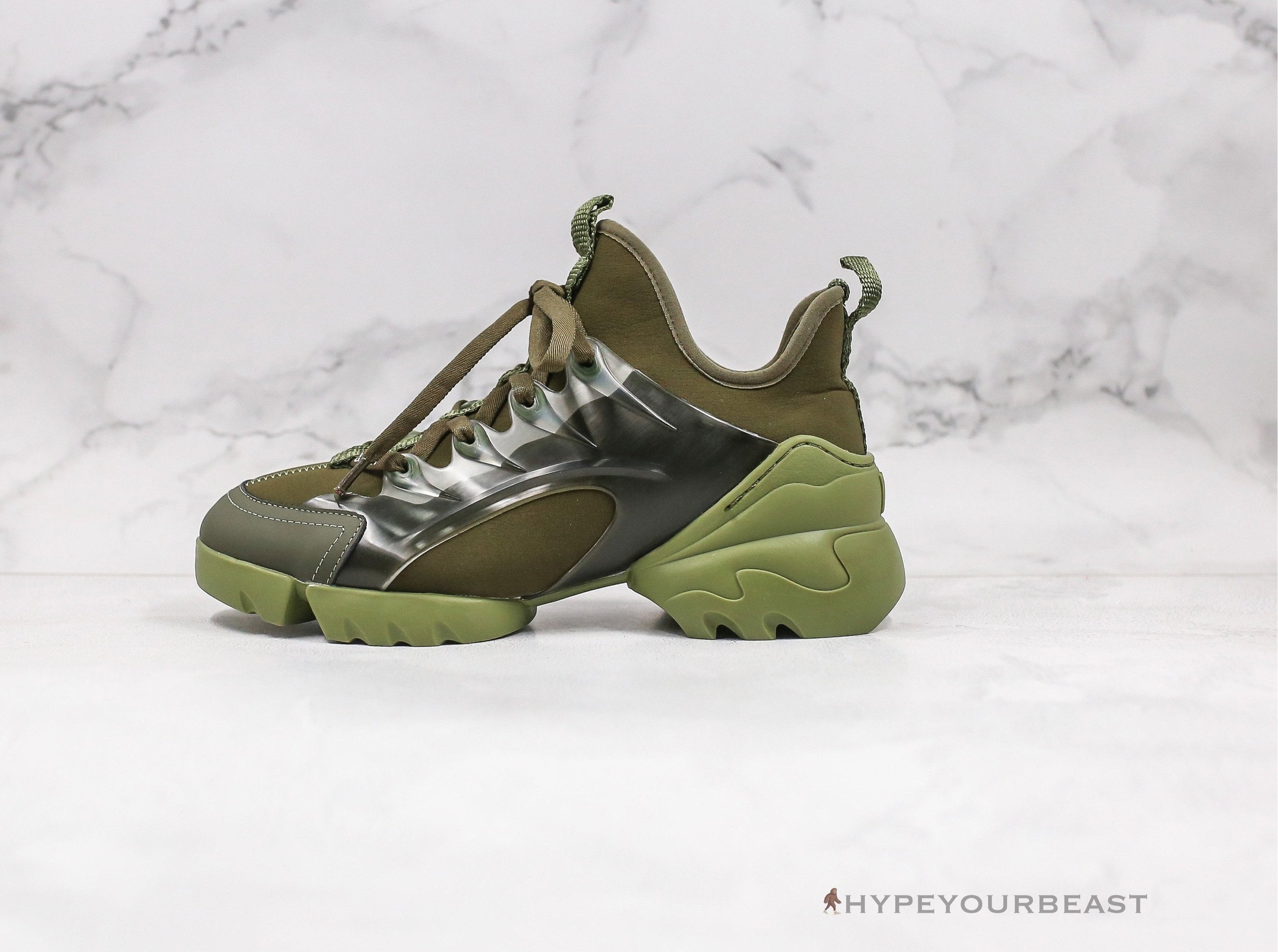 Dior D-Connect Sneakers Green
