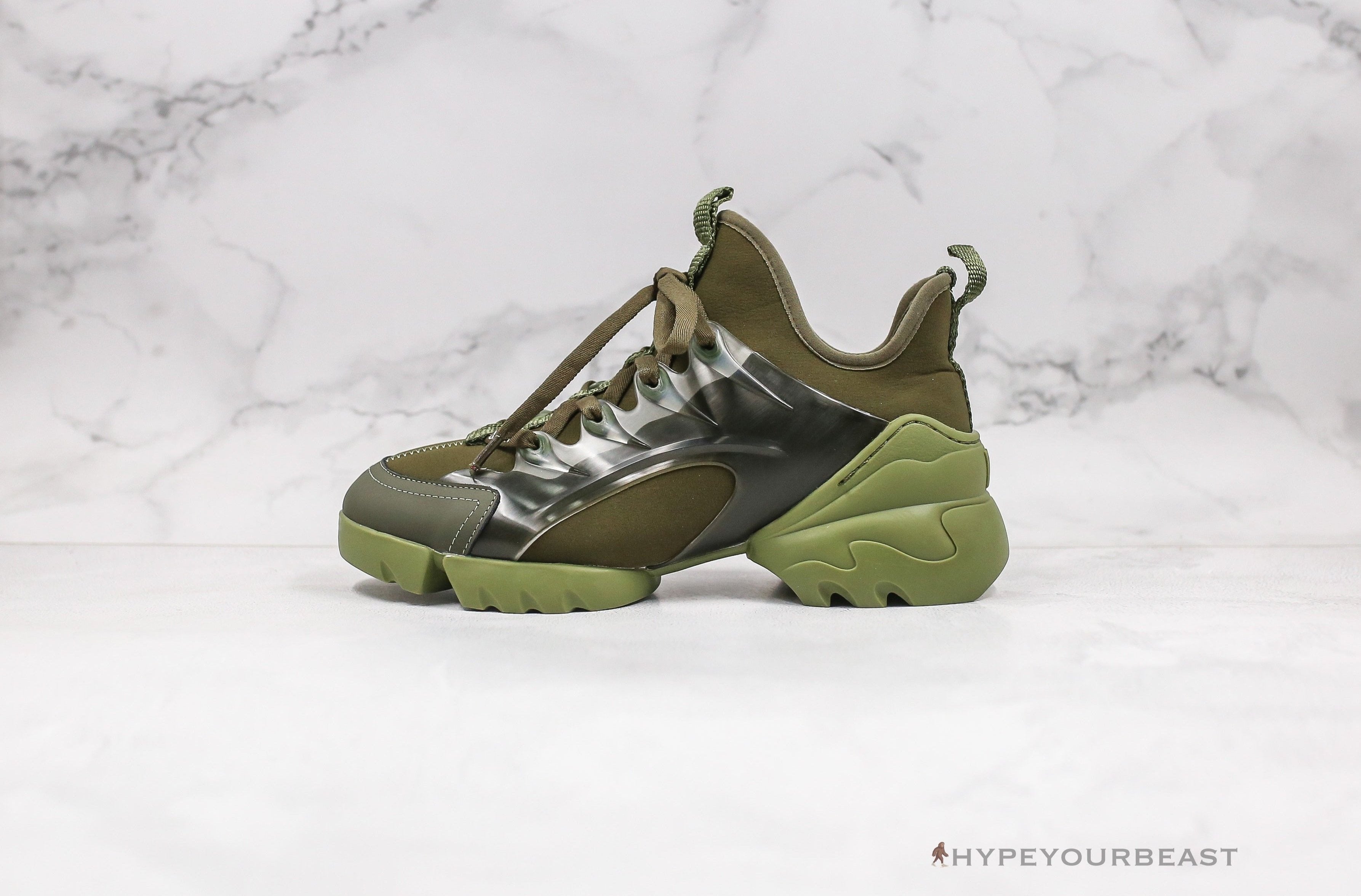 Dior D-Connect Sneakers Green