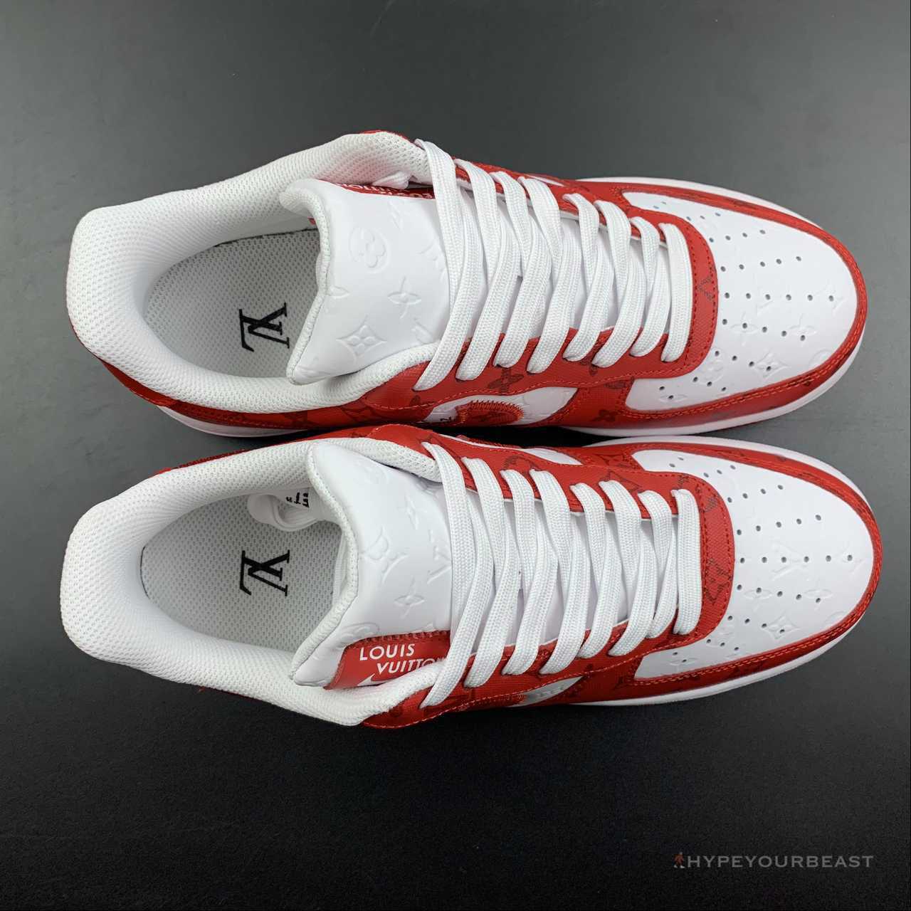 Nike Air Force 1 Low 'LV Monogram Red Off-White'