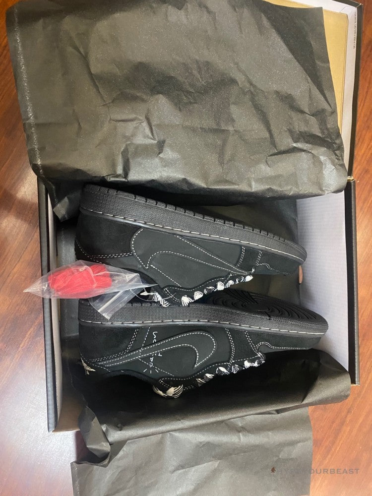 Travis Scott X Air Jordan 1 Low OG SP 'Black Phantom'
