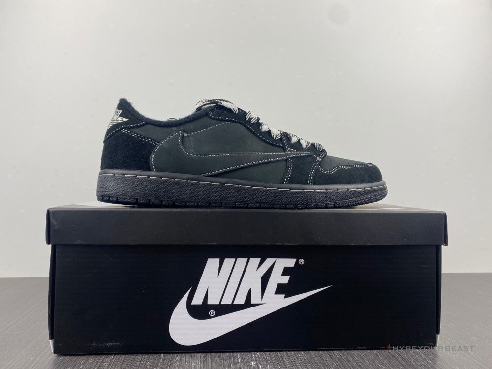 Travis Scott X Air Jordan 1 Low OG SP 'Black Phantom'