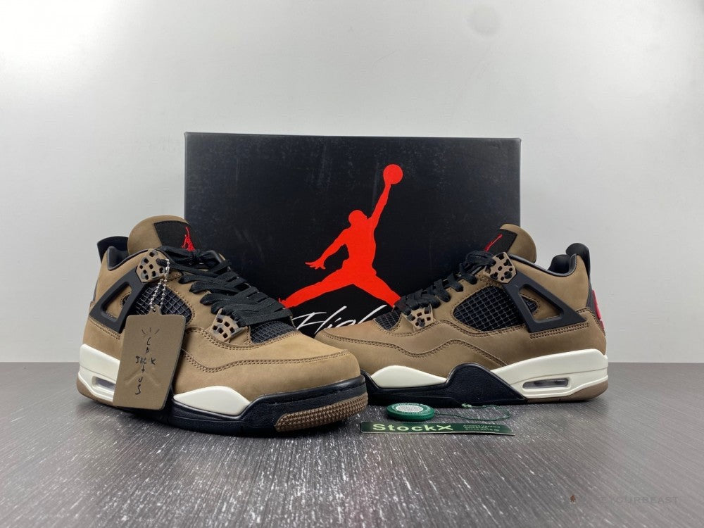 Air Jordan 4 X Travis Scott Brown