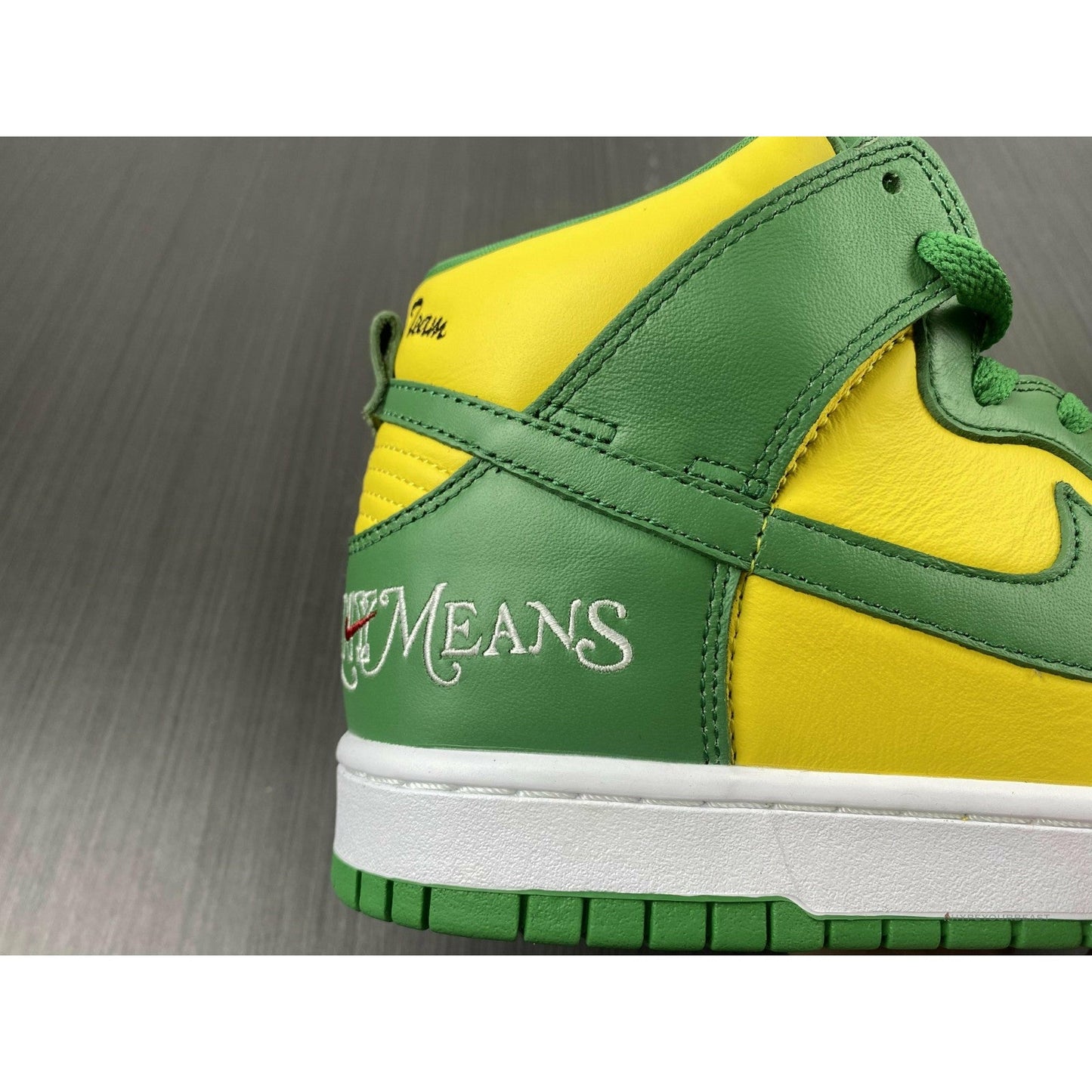 Nike SB Dunk High Supreme 'By Any Means Brazil'