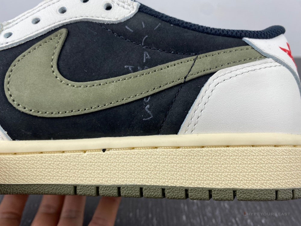Air Jordan 1 Retro Low 'Travis Scott Olive'