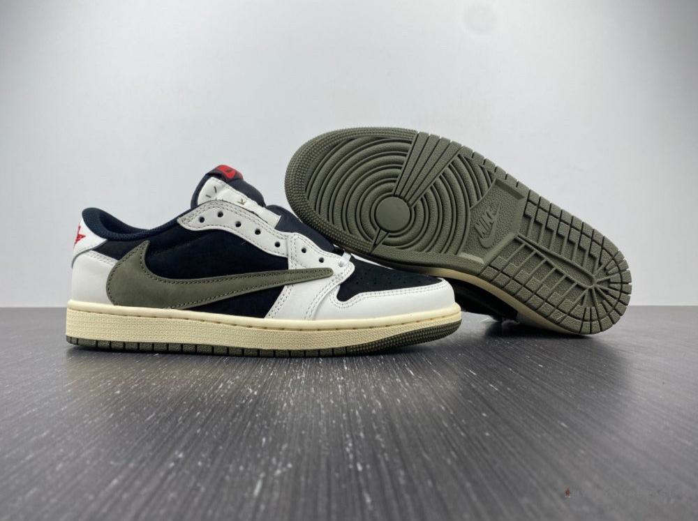 Air Jordan 1 Retro Low 'Travis Scott Olive'