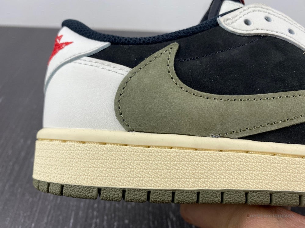 Air Jordan 1 Retro Low 'Travis Scott Olive'