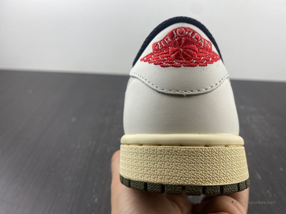 Air Jordan 1 Retro Low 'Travis Scott Olive'